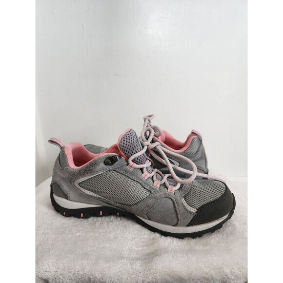 Columbia Access Point II YL5379-037 Trail Waterproof Gray/Pink Women's Size 7M - Picture 5 of 11